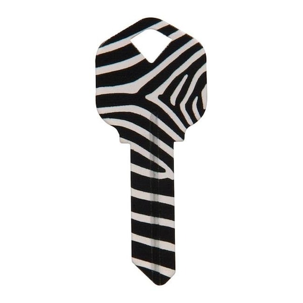 Hillman Hillman 5005182 Wackey Zebra House & Office Universal Key Blank with Single Sided - Case of 6 5005182 - main